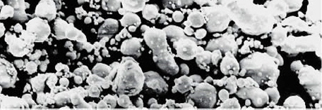 production of metallic powders ground flake powder sprayed Poland